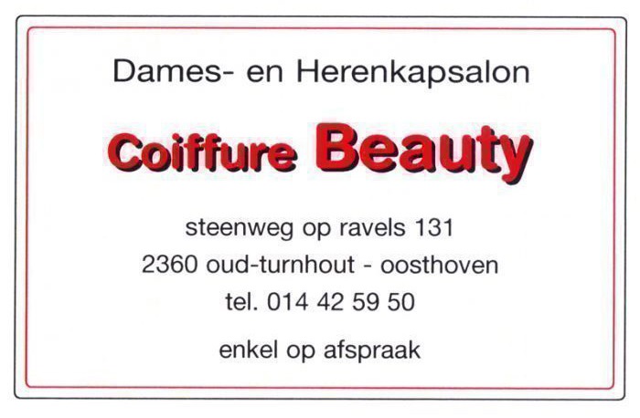 Coiffure Beauty